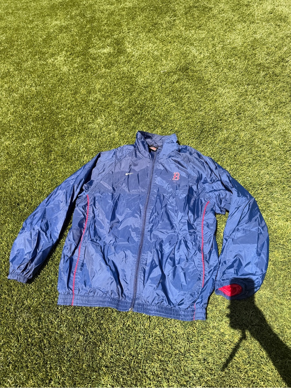 Boston Red Sox Navy Windbreaker Jacket